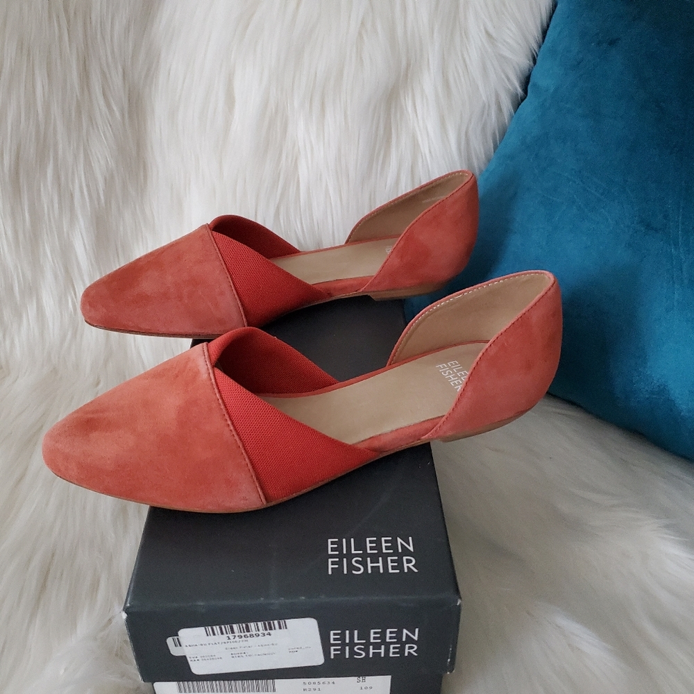 NEW Eileen Fisher Asha-su Flats - sz 7m - Picture 4 of 10
